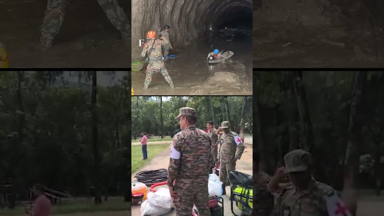 Nepal Floods Indian Rescuers Push Deep Into Tunnel To Find Workers | N18G
