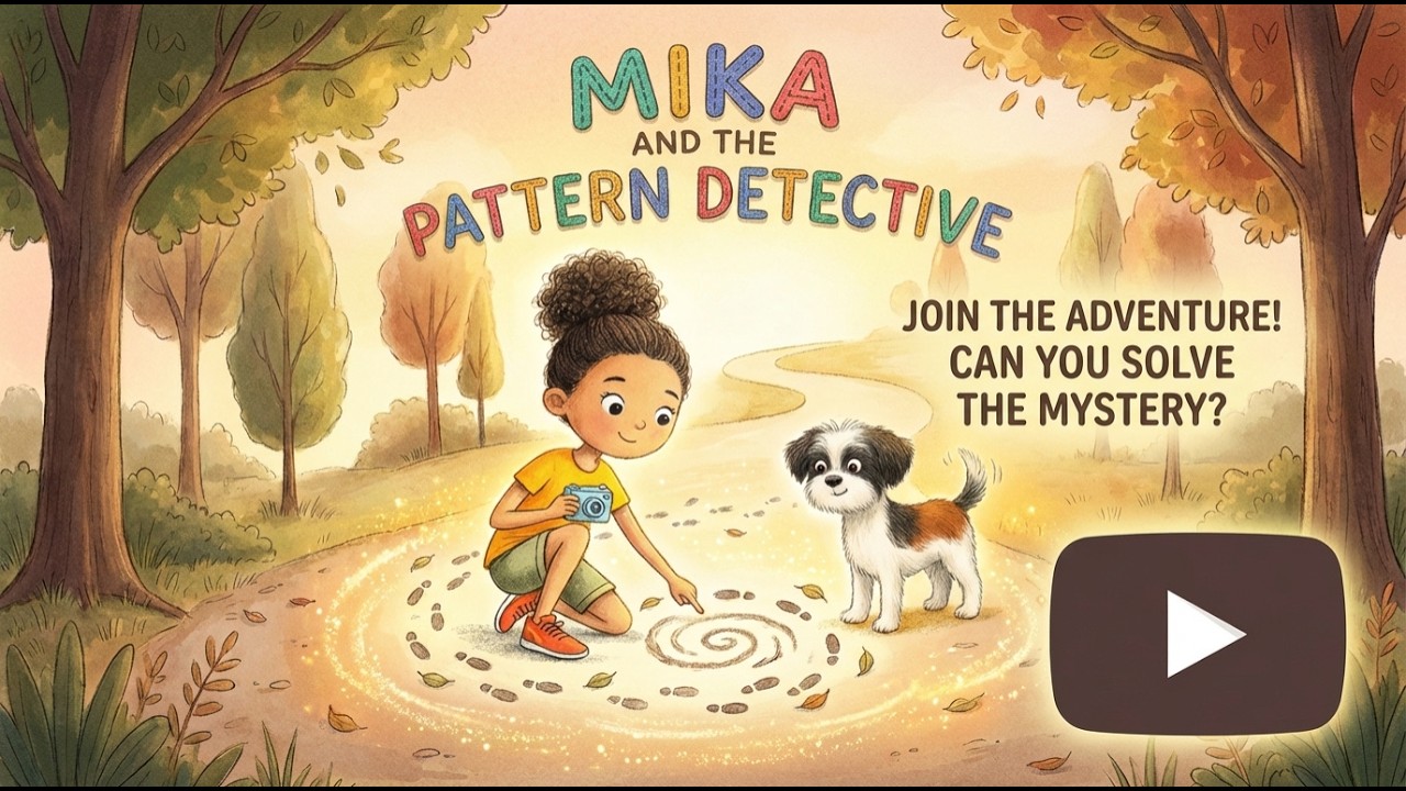 Mika and the Pattern Detective | Can you solve it?