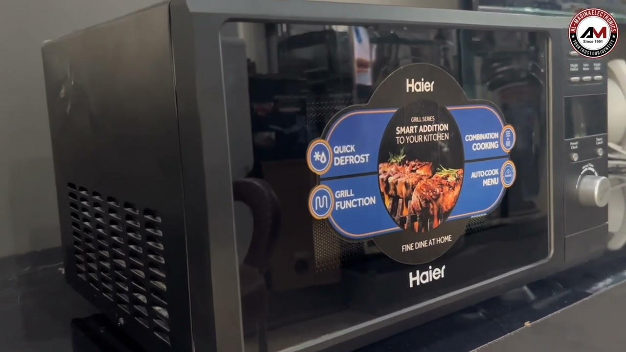 Save Time and Energy with the Haier Microwave Oven HGL 25200 | #oven #grill