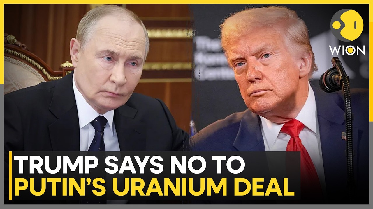 Iran War: Trump Rejects Putin’s Plan to Move Iran’s Uranium to Russia | WION