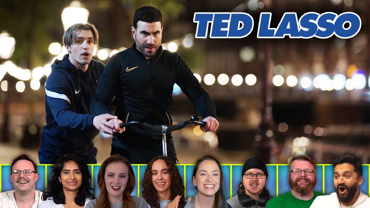 Reactors Reacting to ROY RIDES A BIKE | Ted Lasso 3x6 