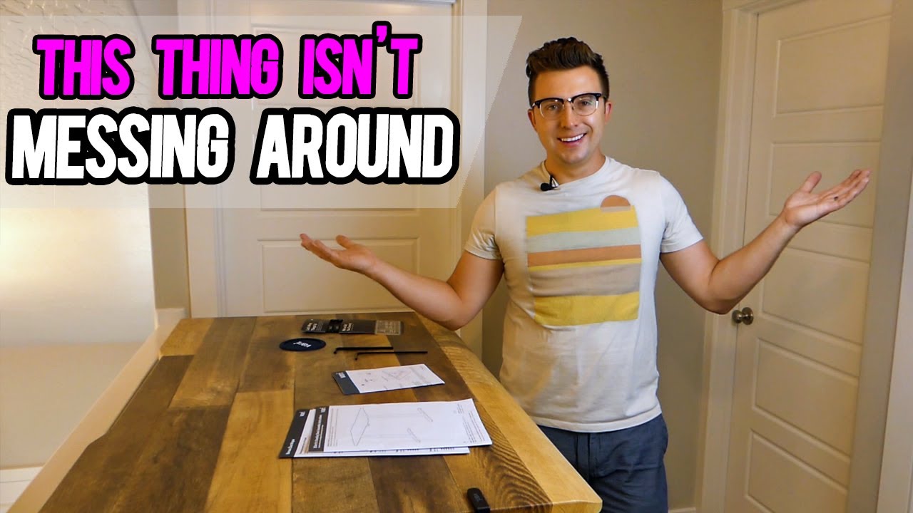 VARI Electric Standing Desk With ComfortEdge | The Best Sit-Stand Desk I've Tried!