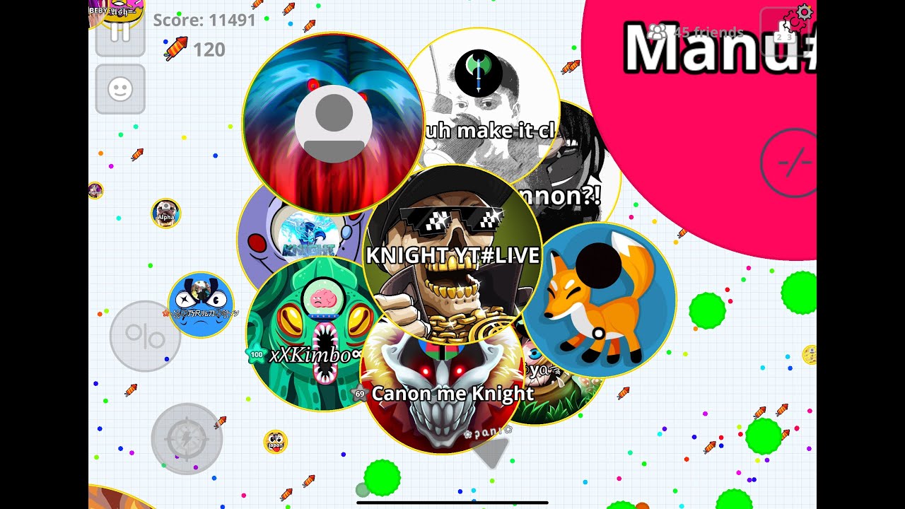 I'M BACK! AGAR.IO MOBILE LIVE STREAM
