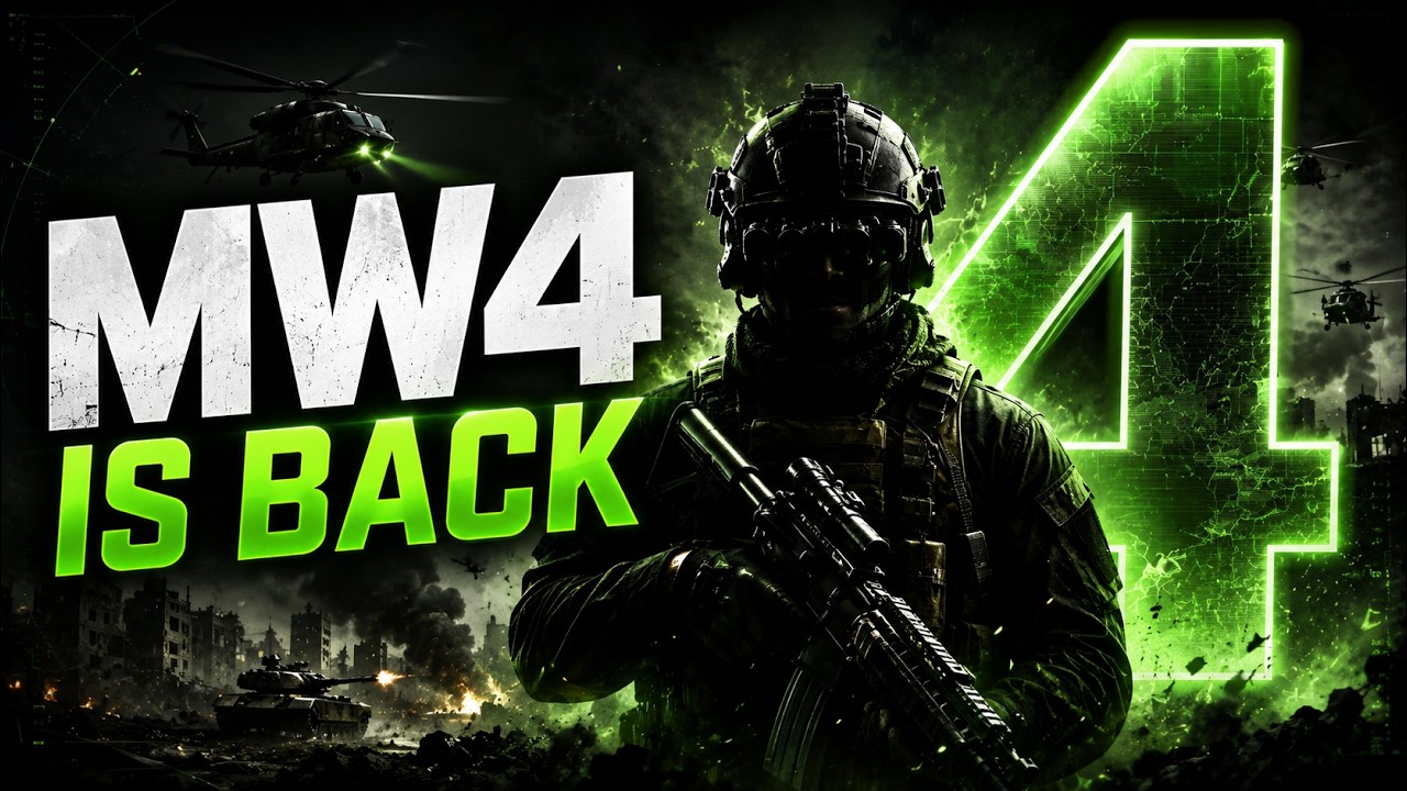 Анонс Call of Duty Modern Warfare 4!!