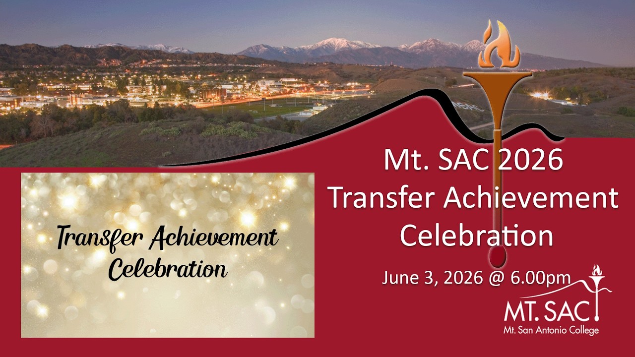Mt SAC 2026 Transfer Achievement Celebration