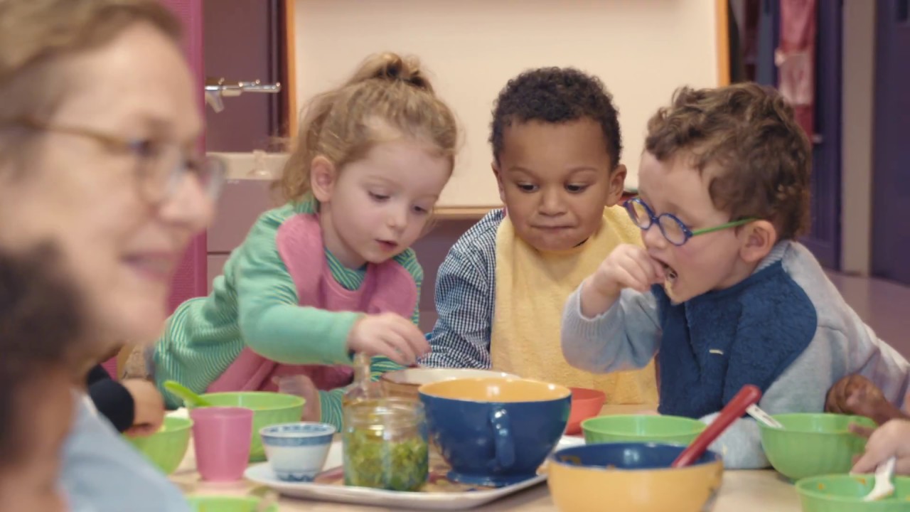 Atelier éveil au goût en crèche avec le partenariat de Nestlé