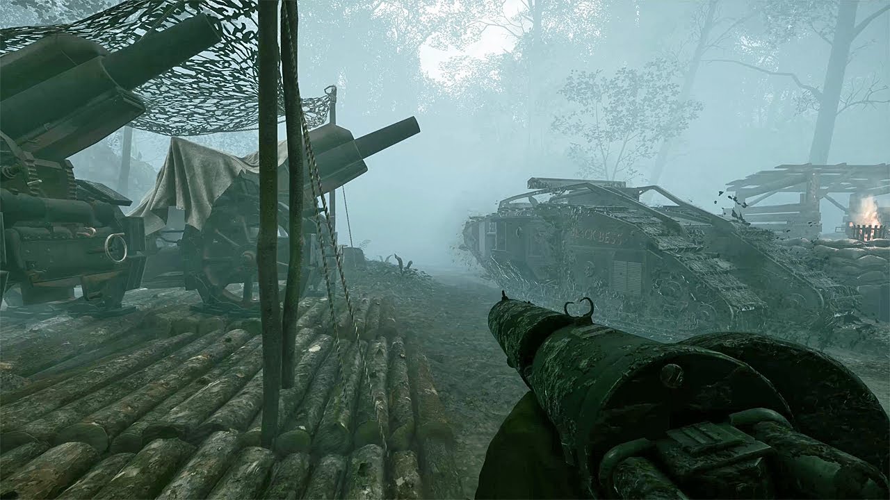 Fog Of War | Bourlon Wood, France | Battlefield 1 (2016) | No HUD | RTX 4090 | 4K Ultra