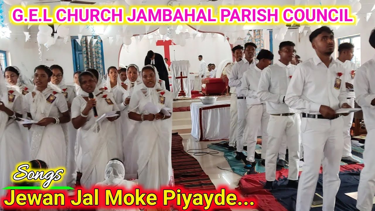 Jewan Jal Moke Piyayde Sadri Christian Song // Holy Confirmation Video Jambahal Parish ⛪