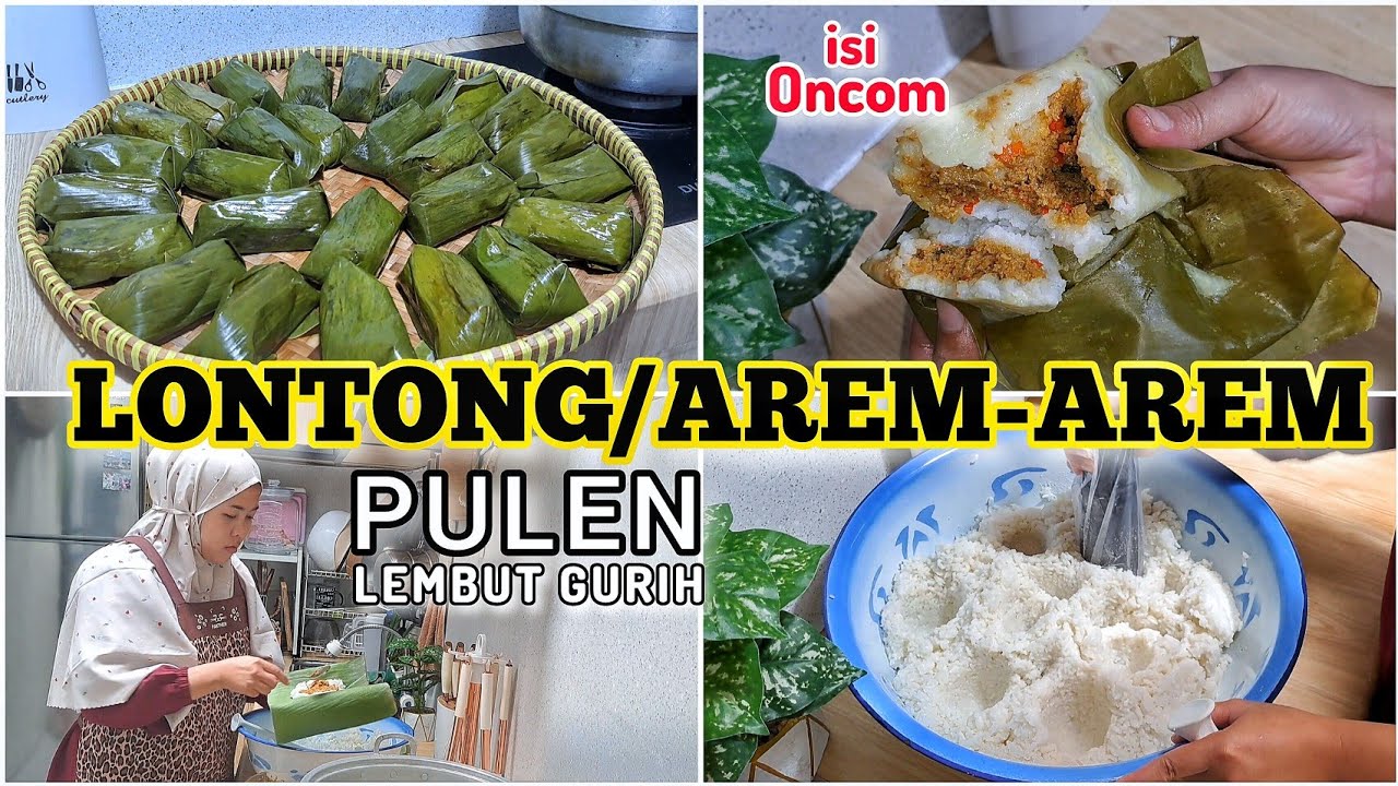 PULEN LEMBUT GURIH ANTI GAGAL RESEP PATEN LONTONG ONCOM JUALANKU#aremarem#lontongisioncom#idejualan