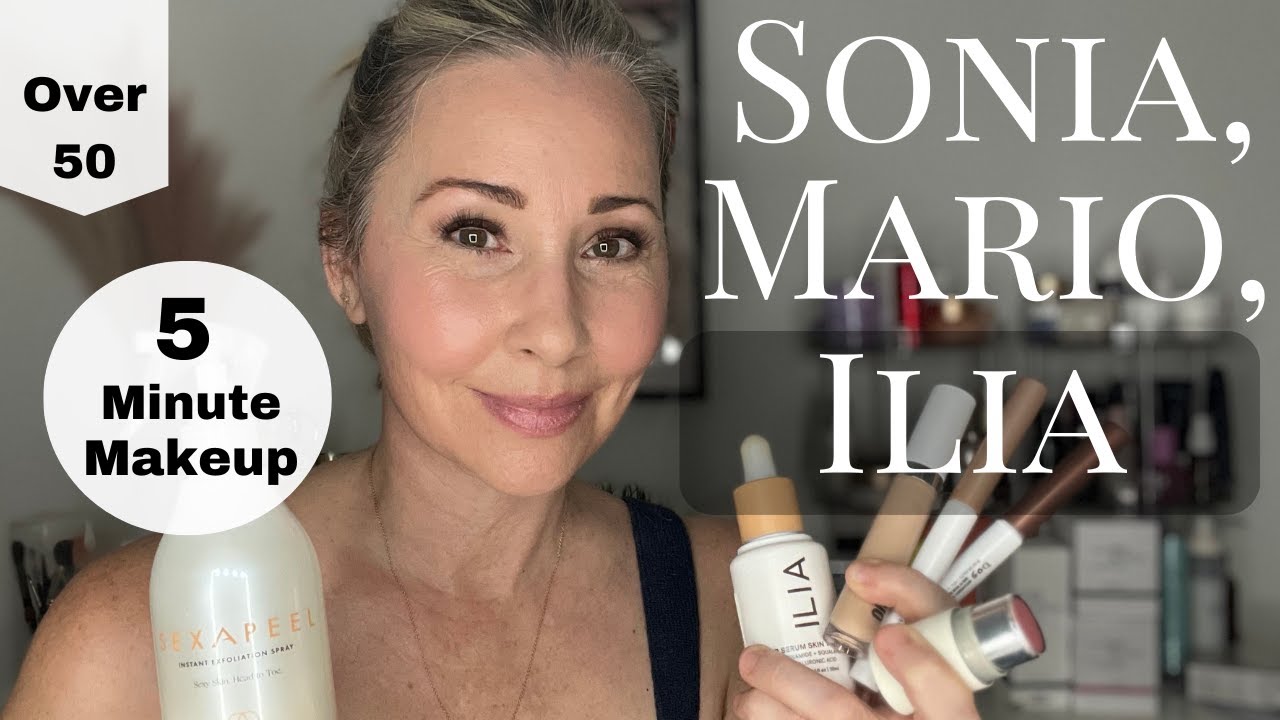 Sonia, Mario, & Ilia: OVER 50, 5 Minute Makeup **PR Gifted products, not at ad