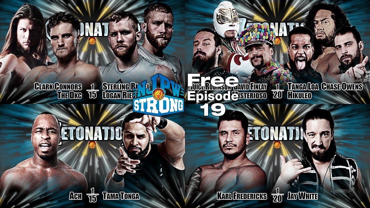 FREE FULL EPISODE! Jay White vs Karl Fredericks, Tama vs ACH! | STRONG ep 19