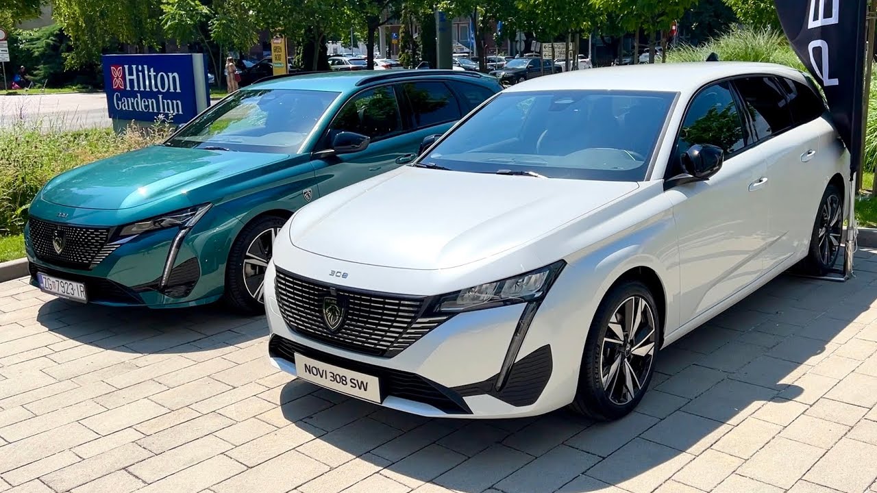 Новый PEUGEOT 308 SW 2023 — разные ЦВЕТА и характеристики (Allure vs GT)
