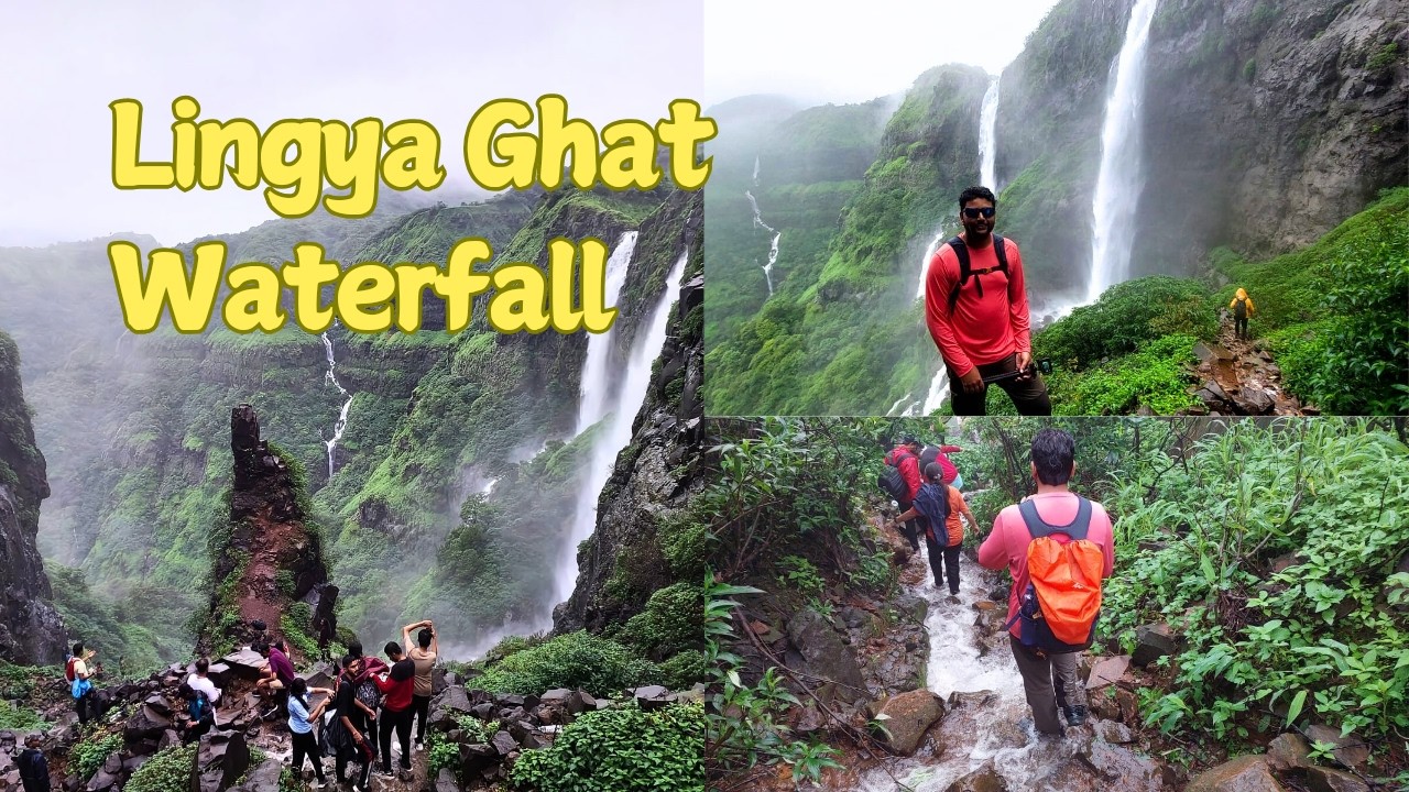 Lingya Waterfall | Lingya Ghat Waterfall  Trek | Lavasa City | Lavasa Waterfall | #Waterfall#nature