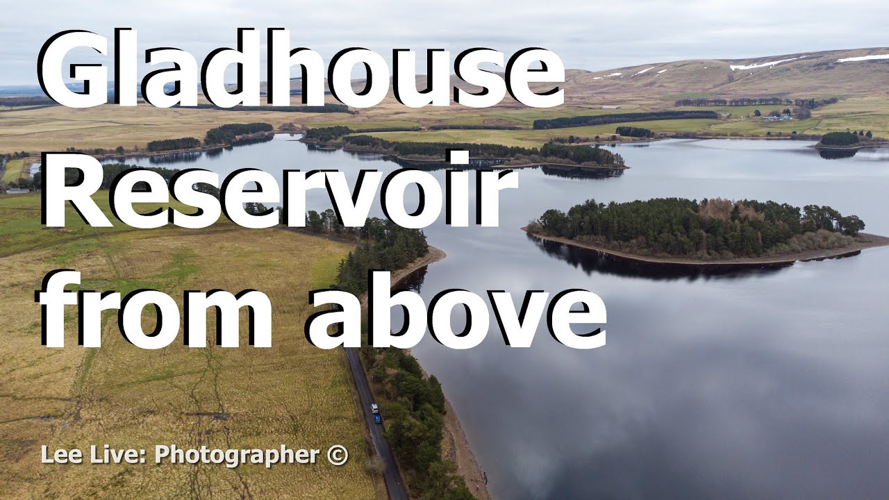 [4] Aerial Drone: Gladhouse Reservoir from 400ft above