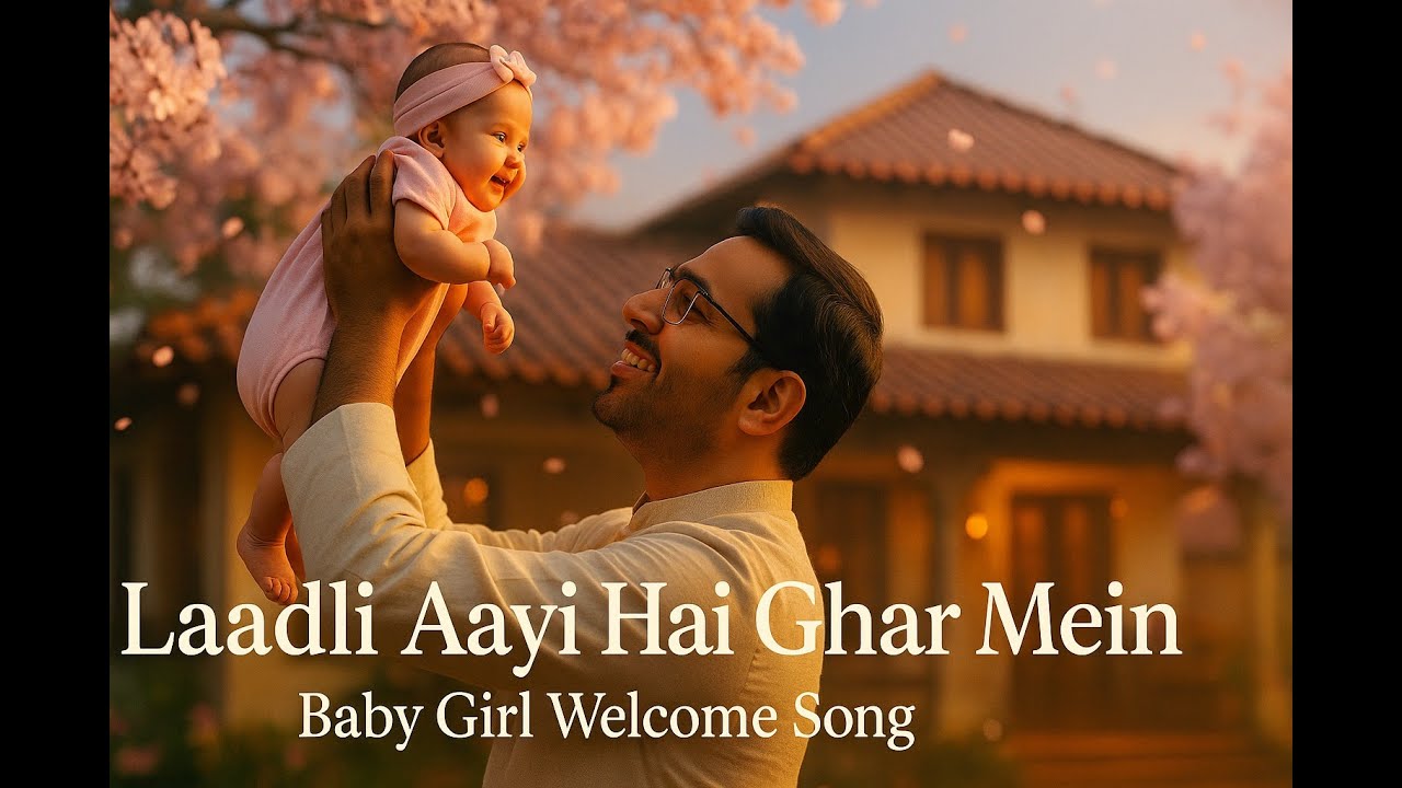 Laadli Aayi Hai Ghar Mein 👶 | Baby Girl Welcome Song | Emotional Papa Song 2025