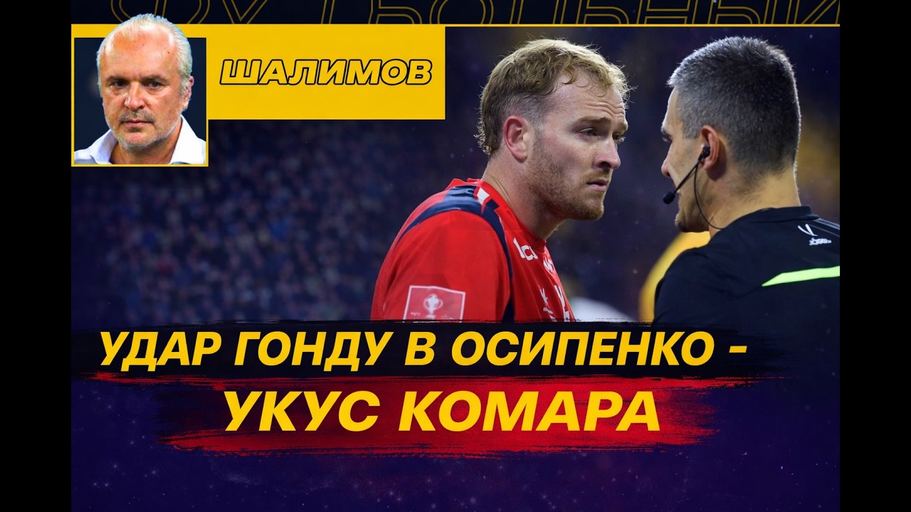 РАЗБОР ШАЛИМОВА / ЦСКА - ДИНАМО / ФОЛ ГОНДУ - ЭТО УКУС КОМАРА / ПОЧЕМУ В ТАКОМ ПОРЯДКЕ ДИНАМО