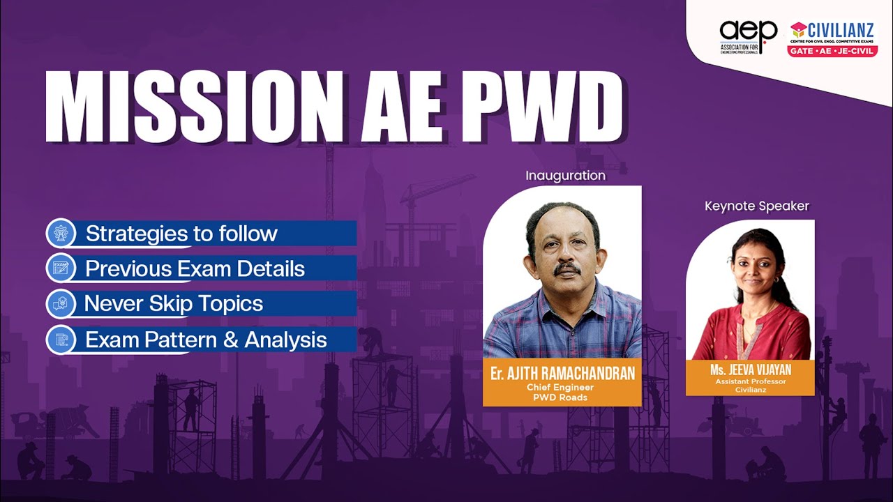 AE PWD | KPSC | Previous Cut off | Advice Details | Exam Pattern | Syllabus | Civilianz | Webinar