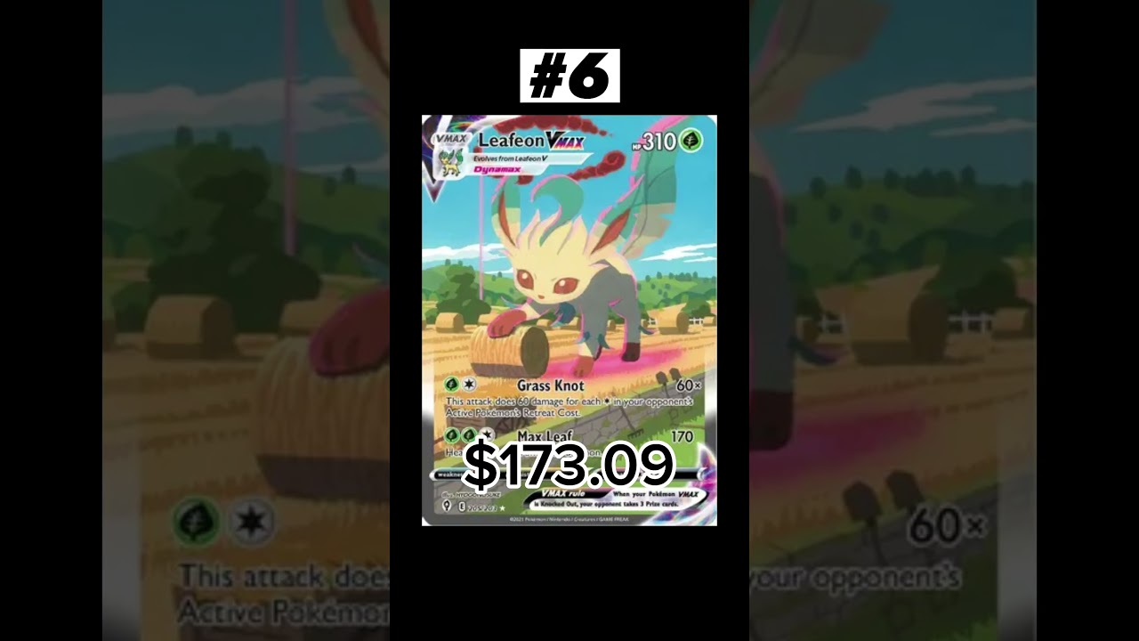 Top 10 ALT ART Pok&eacute;mon cards! #pokemon #shorts