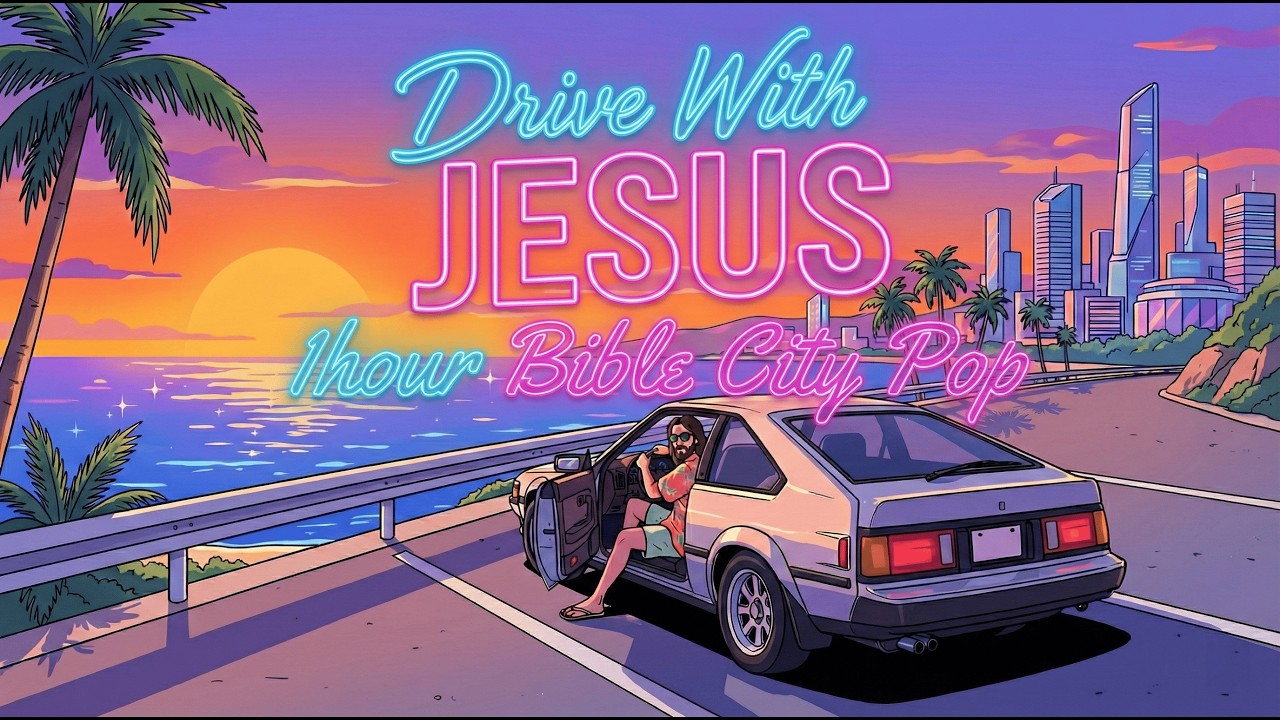 🚗 예수님과 함께 드라이브해요! 사랑 가득 말씀 기반 시티팝 1시간 💖 | 1-Hour Love-Filled Bible City Pop