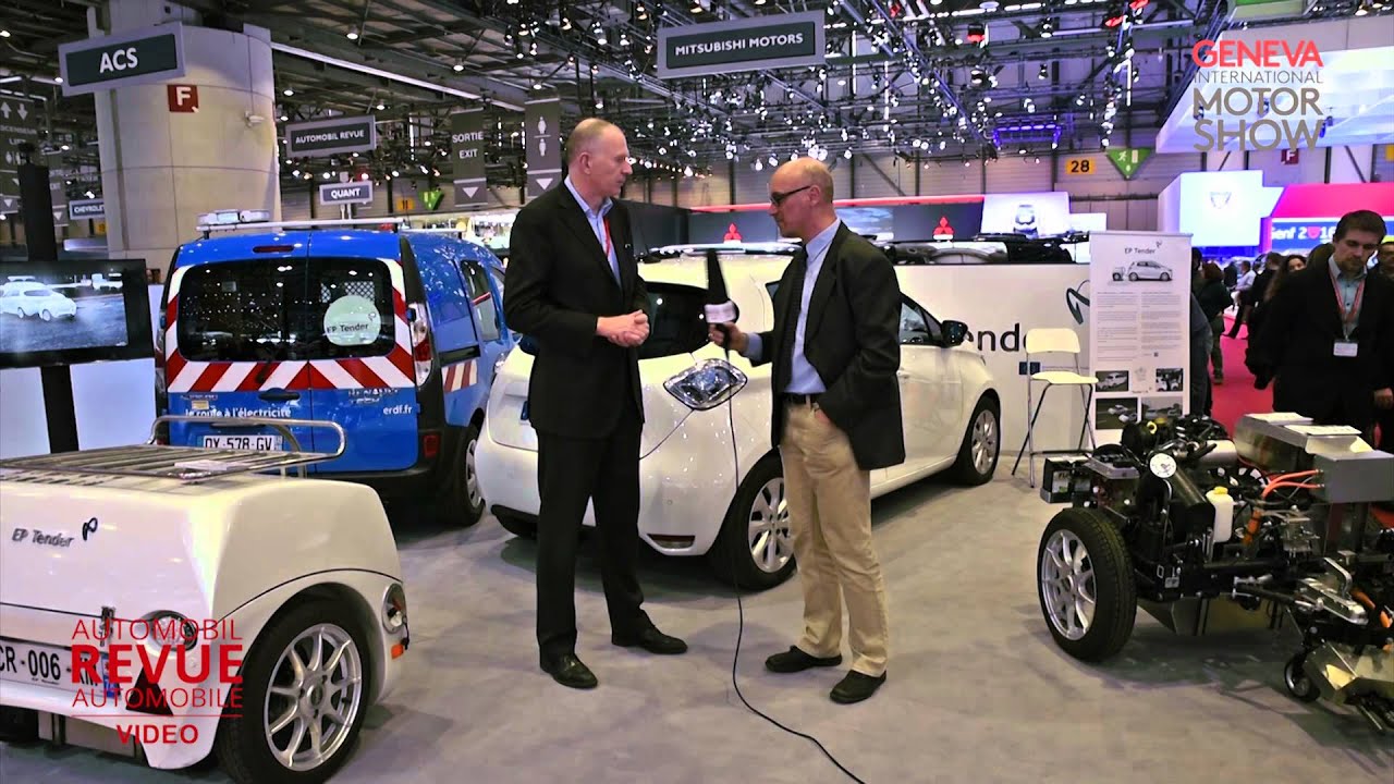 Salon de l´automobile Genève 2016:  EP Tender