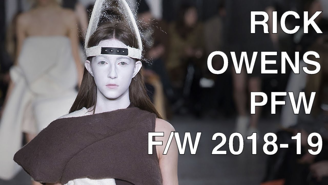 RICK OWENS | FALL WINTER 2018-19 | FULL FASHION SHOW