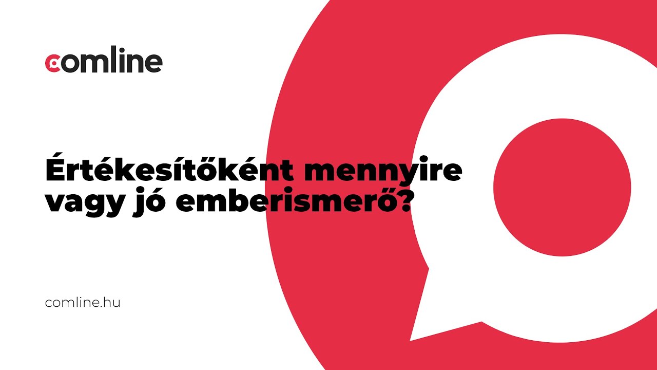 Értékesítőként mennyire vagy jó emberismerő?