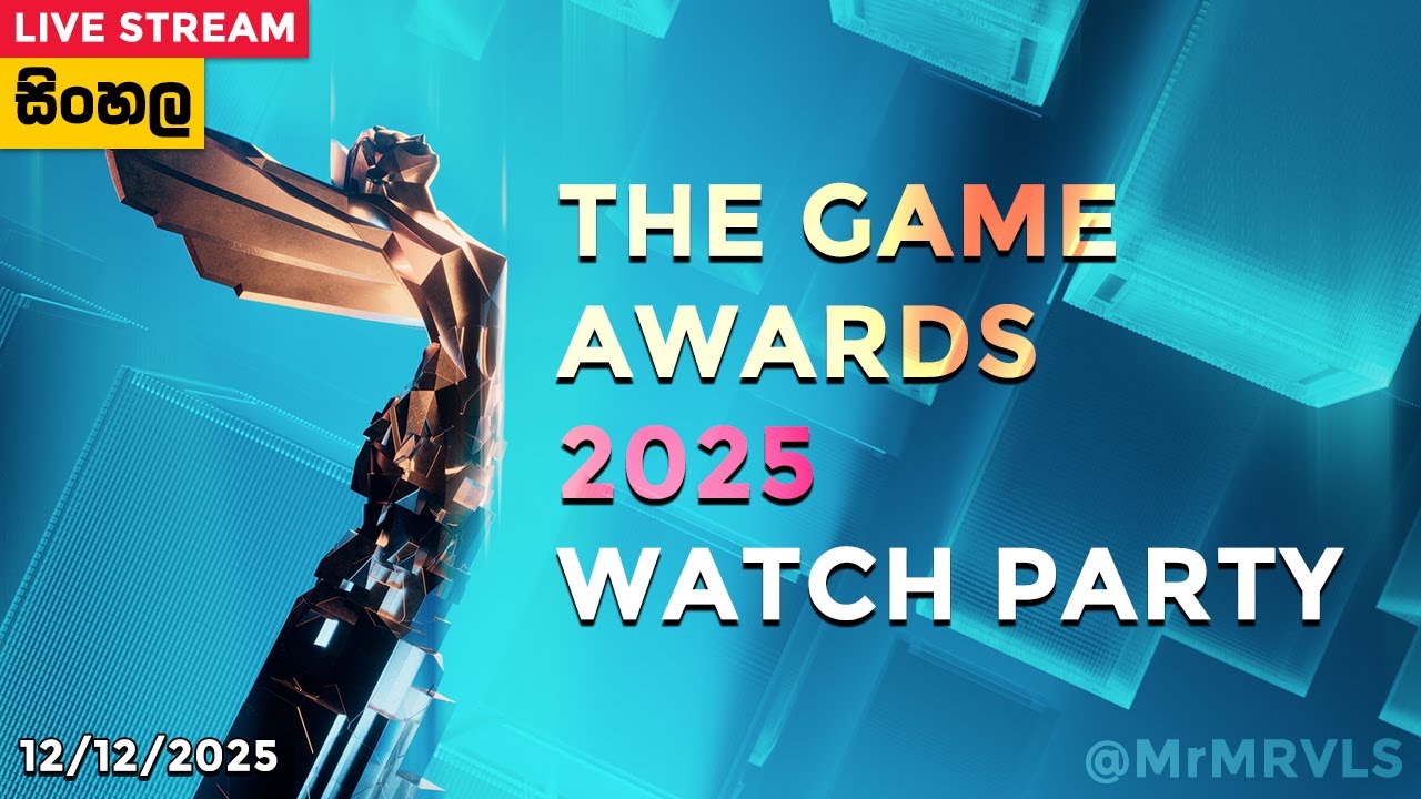 The Game Awards 2025 │ WATCH PARTY [සිංහල] 📺🍿 &mdash; #MrMRVLS 💜