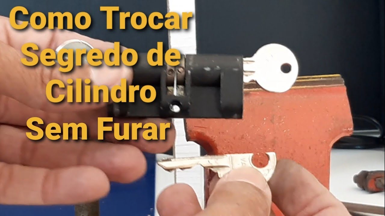 ✅🔑 Como Trocar Segredo de Cilindro Aliança Sem Furar  @CURSO DE CHAVEIRO H M - Locksmith
