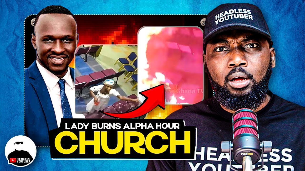 Woman sets Pastor Elvis Agyeman's Church on Fire. Physical Prayers Suspended || FULL GIST
