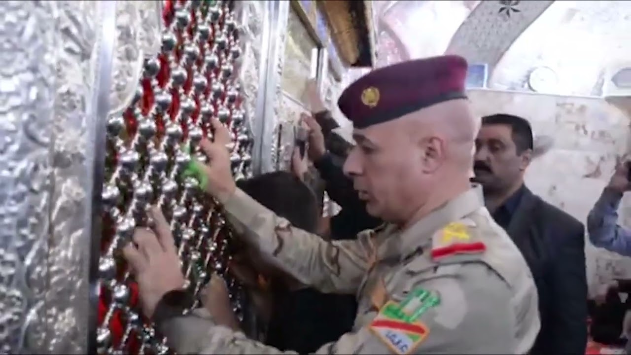قائد عمليات ميسان يتفقد القطعات الأمنية في ناحية علي الشرقي في ليلة العاشر من محرم الحرام