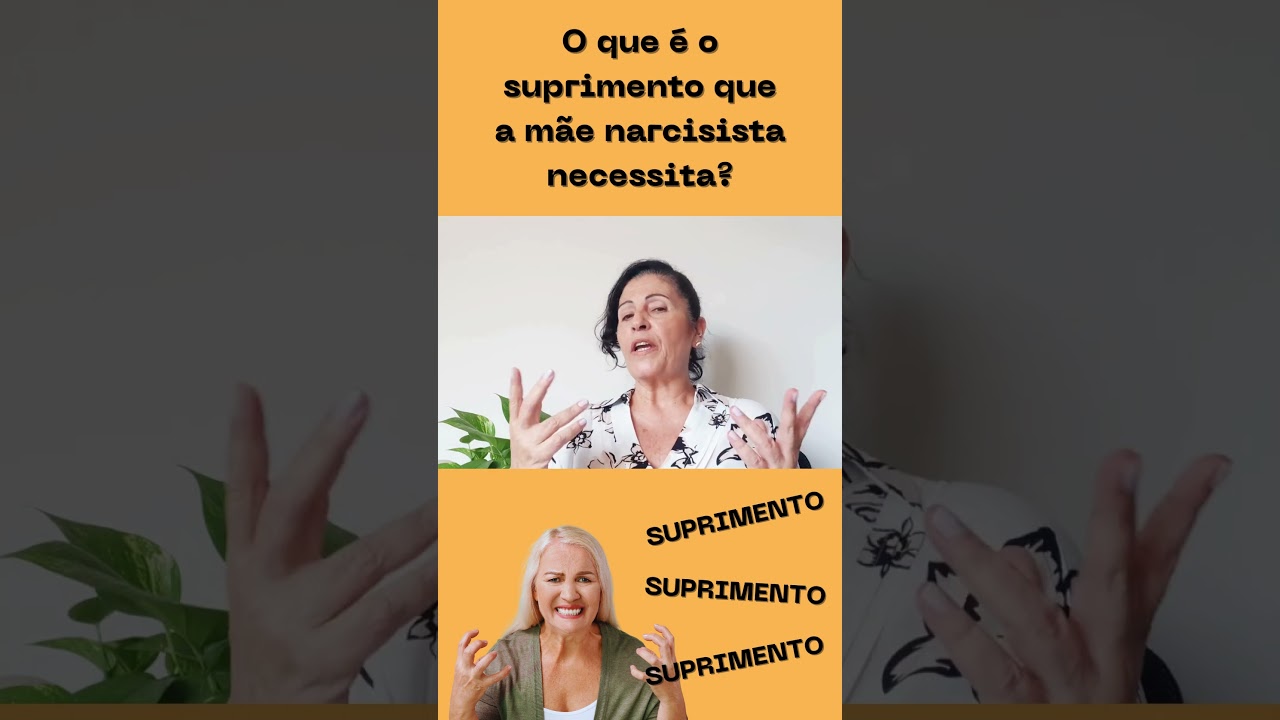 Suprimento da mãe narcisista 