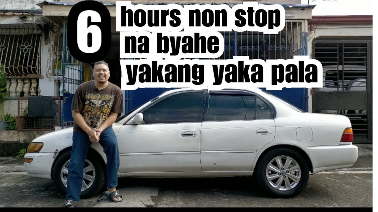 Toyota Corolla Big Body La Union Long Drive test | Non stop AC all the way and fully loaded