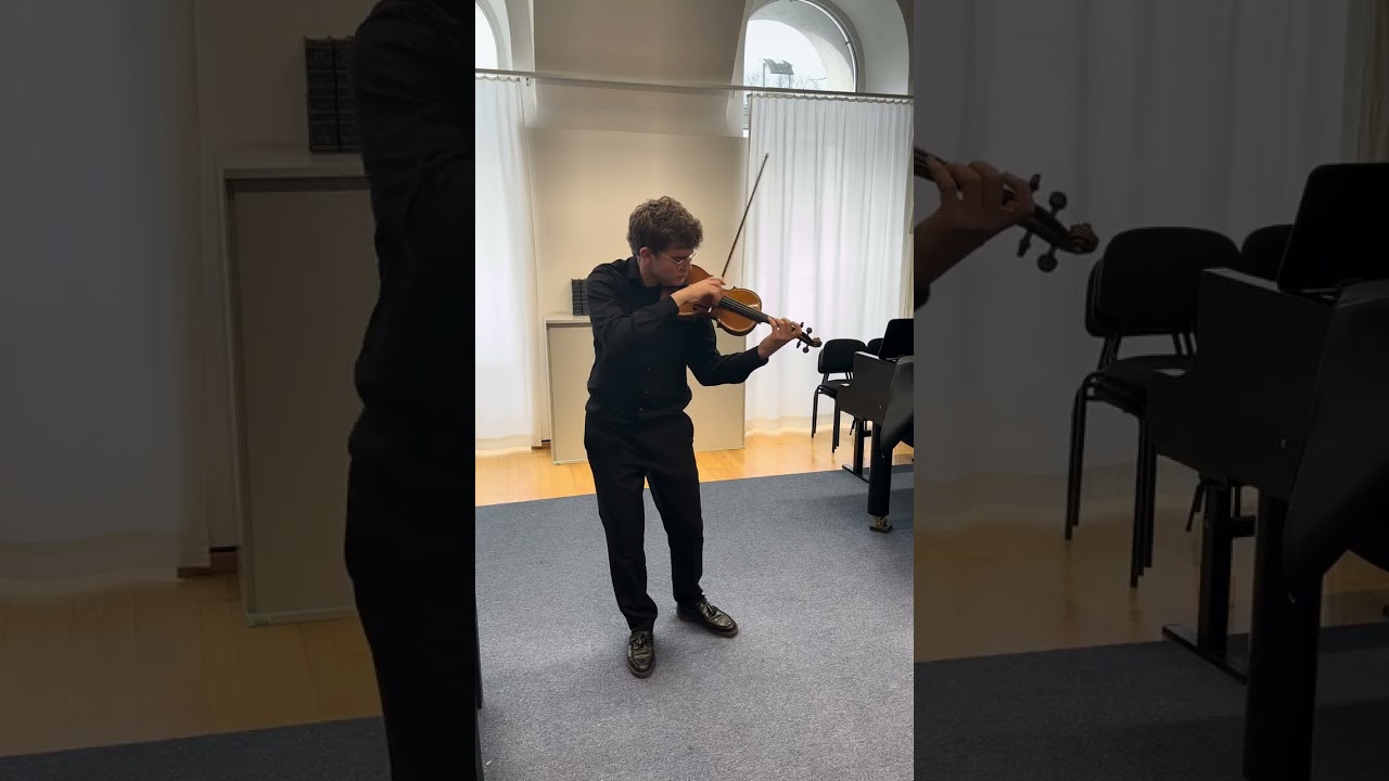 J. Bach Violin Sonata No. 1, Fugue