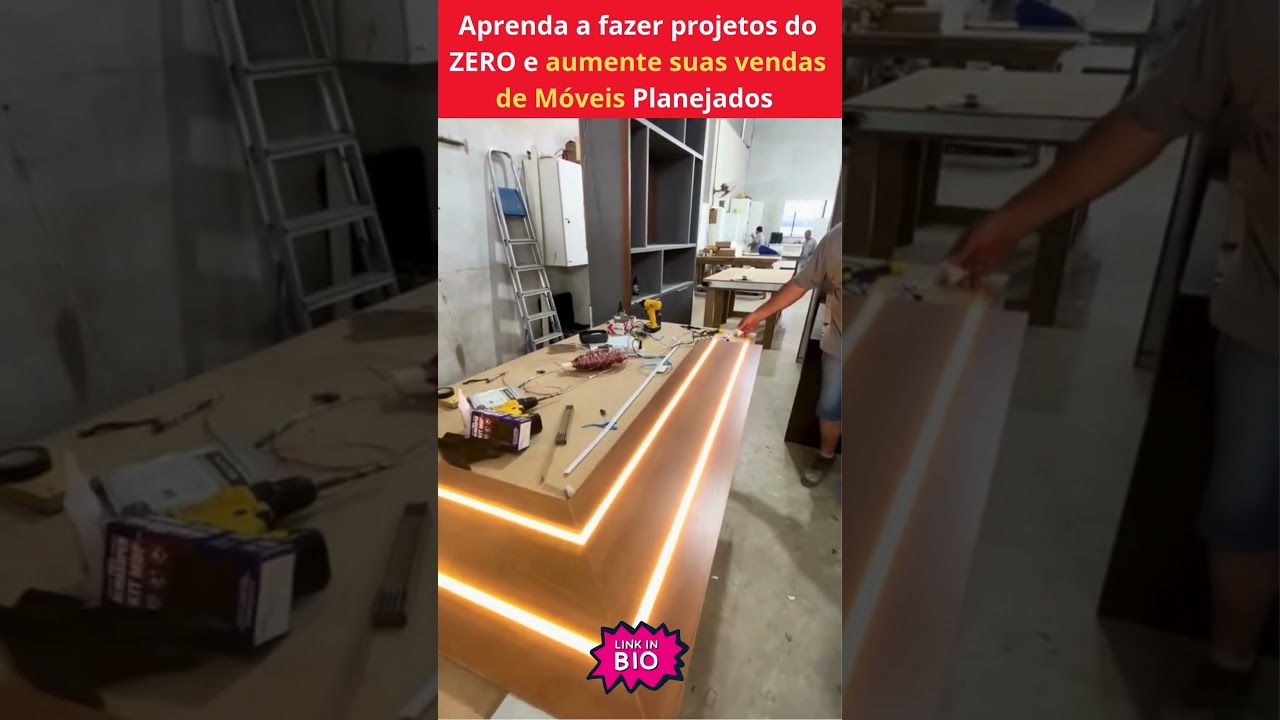 👉Curso de Projeto de M&oacute;veis para Marceneiros #casa #amamosmarcenaria #arquitetura #moveisplanejados