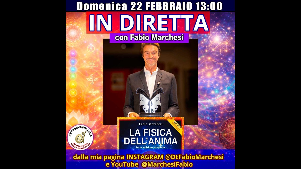 Fabio Marchesi Entusiasmologia in DIRETTA: Premio MONTALE a 