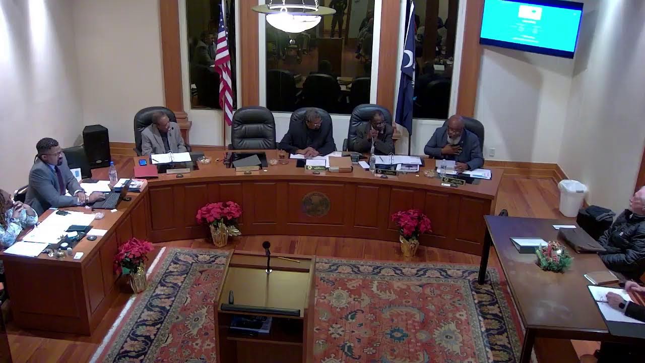 Hampton County Council Meeting 12/1/25 Part A