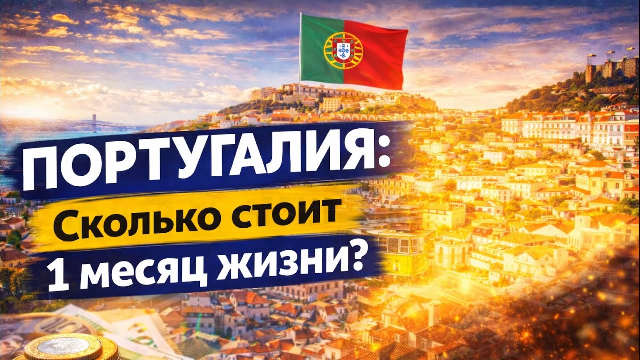 Португалия: сколько стоит 1 месяц жизни в 2026? Реальный бюджет