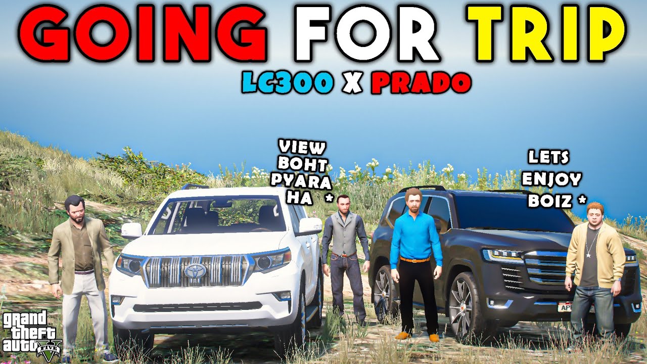 GOING FOR TRIP | GTA 5 | Real Life Mods #222 | URDU |