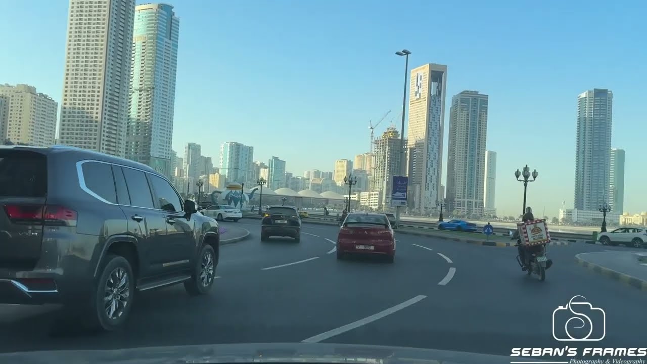 Morning Drive @ Sharjah Vlog#1  #uae #travel #sharjahtour #sharjahtourism #uaetourism #traveldubai