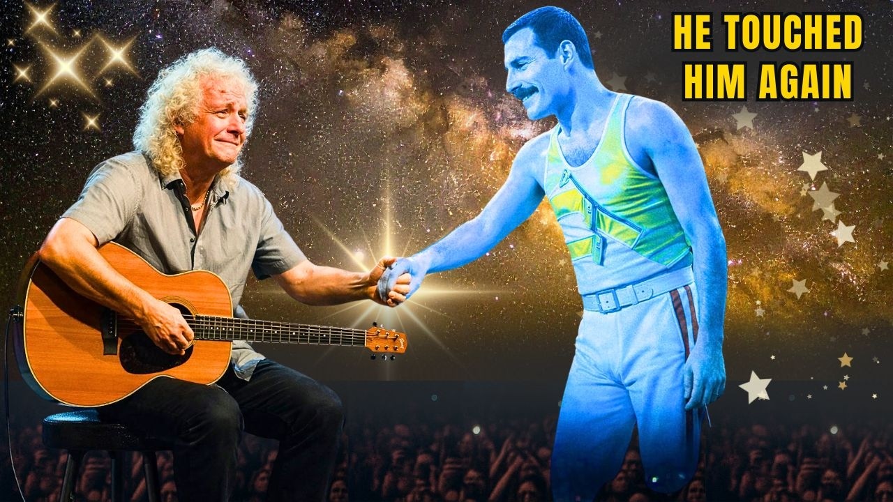 Brian May TOUCHES Freddie ONE LAST TIME — And the Arena Breaks Down
