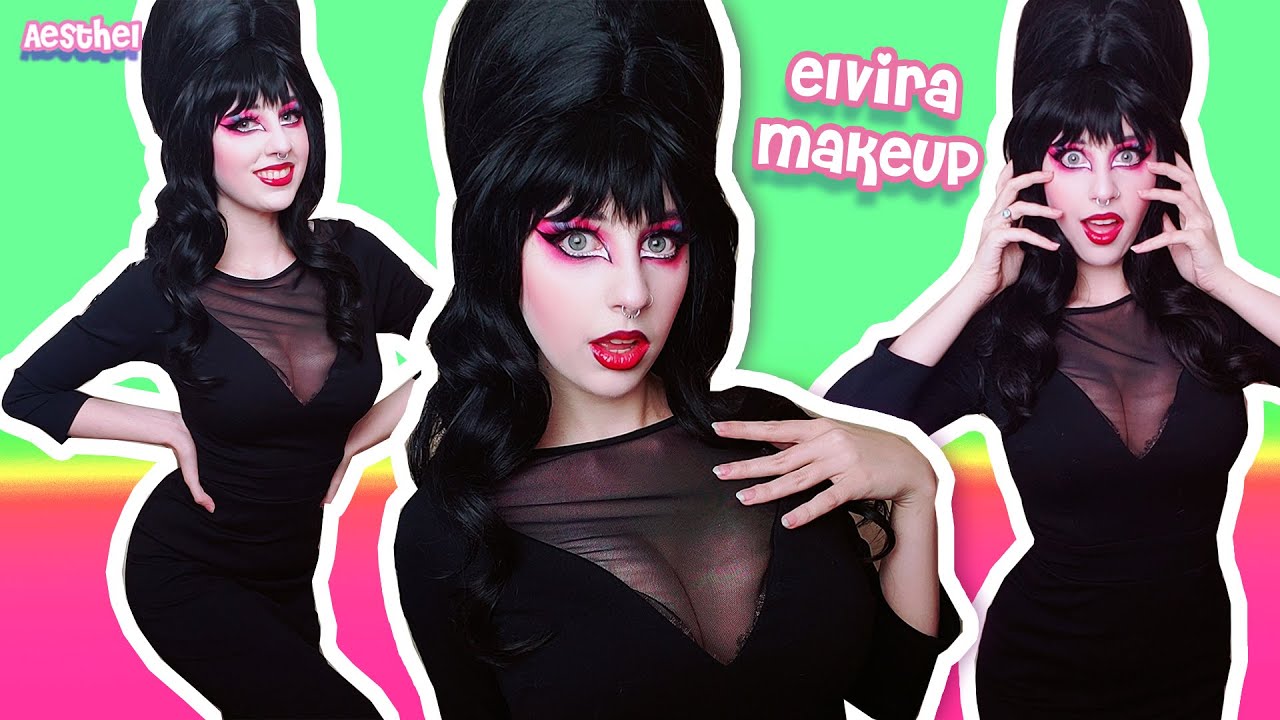 Elvira Mistress of the Dark!! Makeup Tutorial | Aesthel