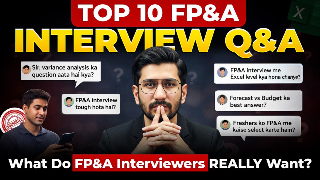 Top 10 FP&A Interview Questions & Answers | Why Most FP&A Candidates Fail Interviews?