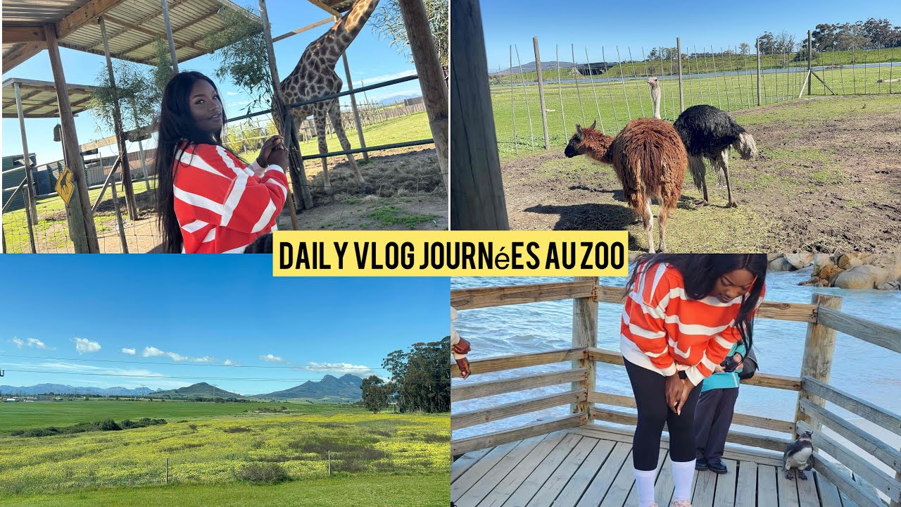 Vlog|| Part 4 Une journée au zoo 😍Une expérience incroyable voir tout ces animaux 🥰