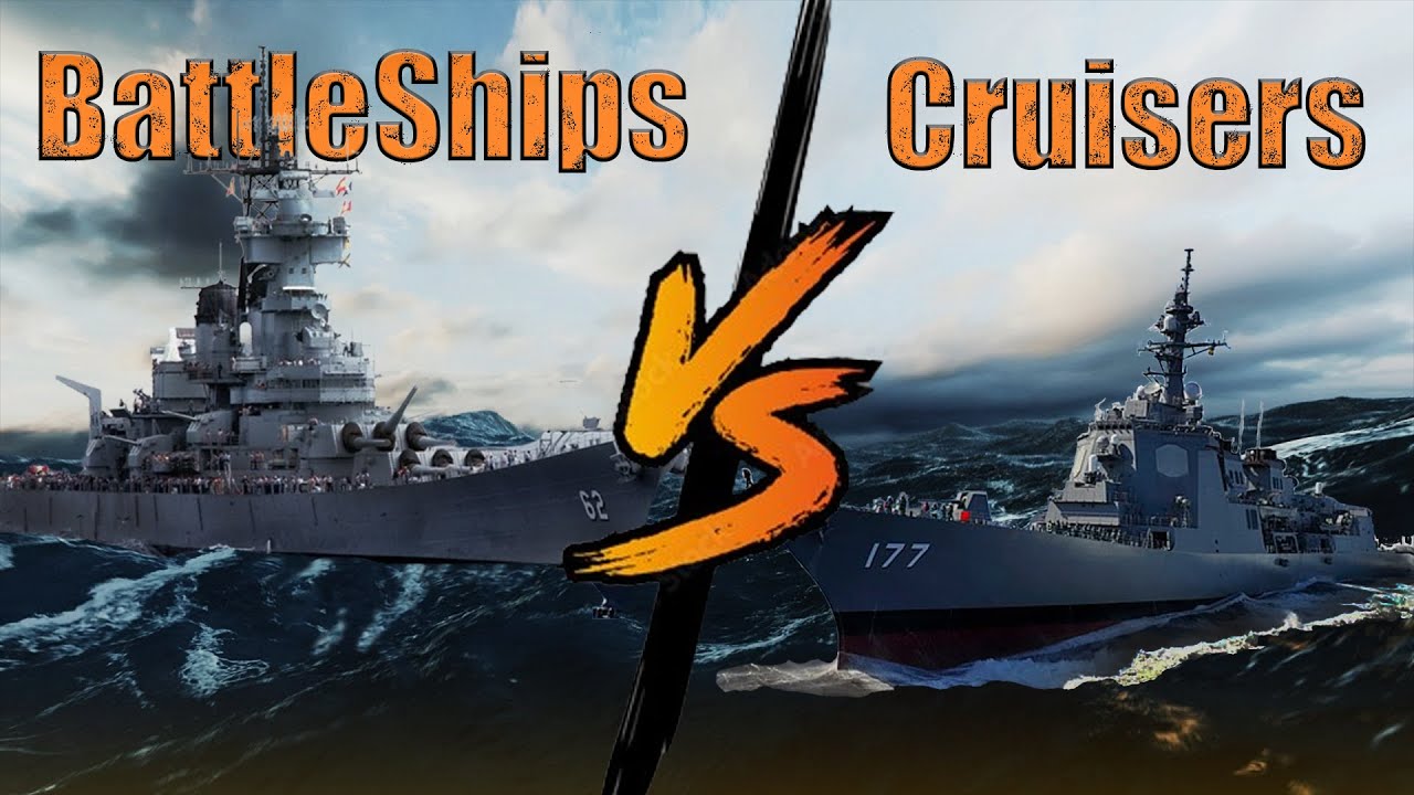 Cruisers vs Battleships #callofwar