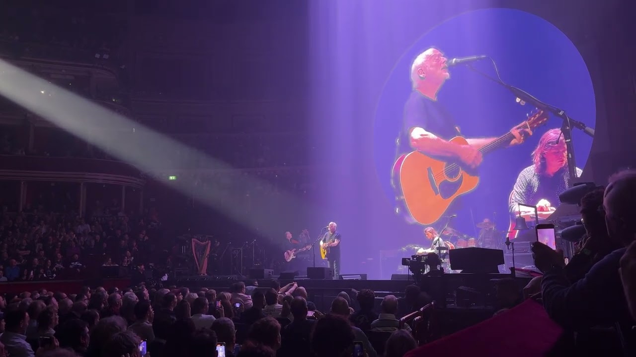 WISH YOU WERE HERE by David Gilmour, Royal Albert Hall, London, October 12th 2024