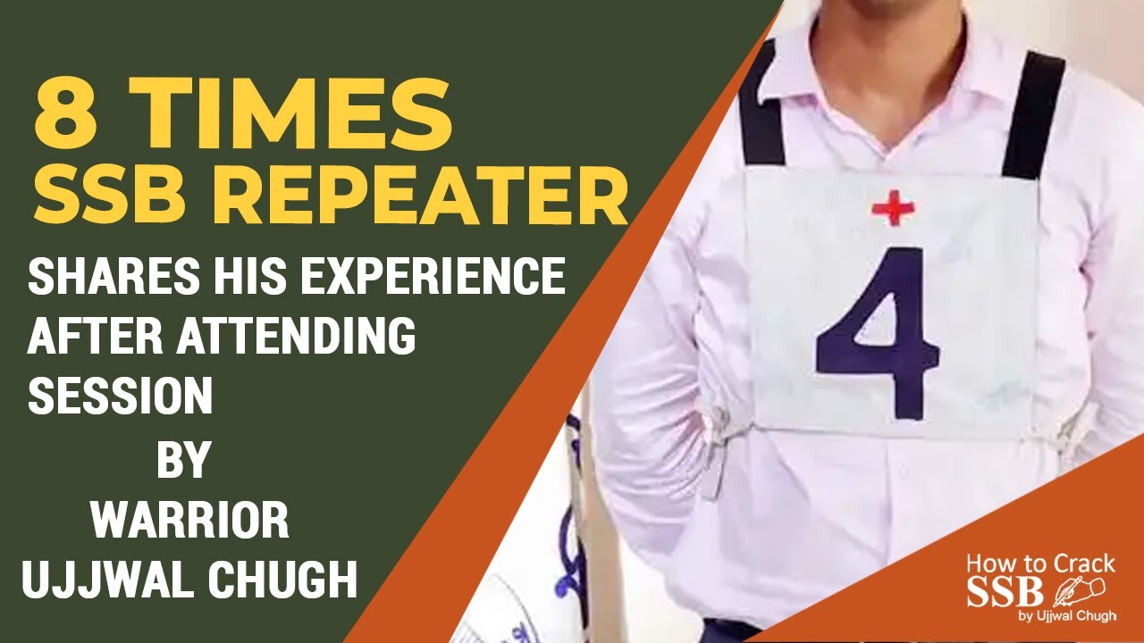 8 Time SSB Repeater Experience of How To Crack SSB by Ujjwal Chugh Session | Get SSB Recommendation