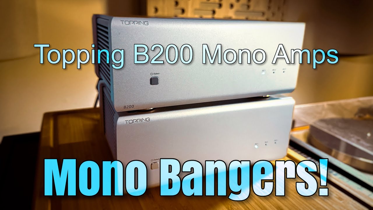 Topping B200 Class AB Monoblocks Are Budget Bangers!