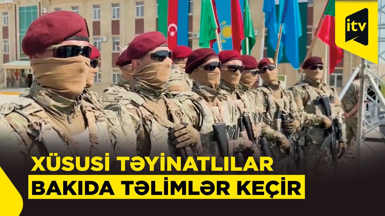 6 ölkənin xüsusi təyinatlıları Bakıda təlimlər keçirir