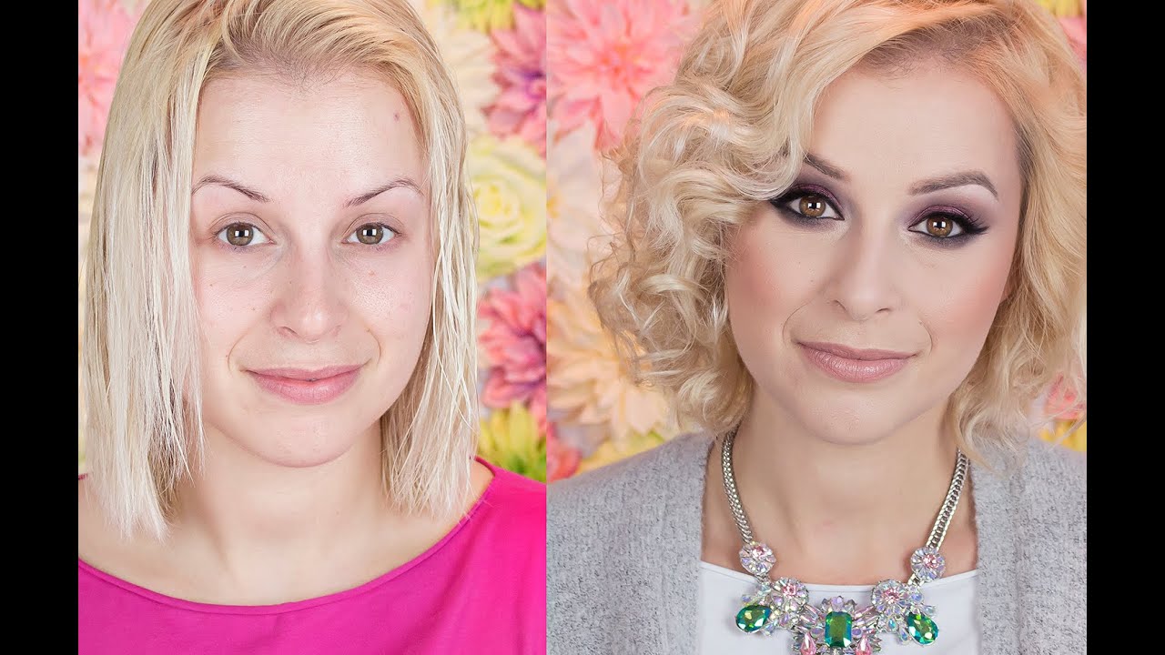 Bordowe Smokey eyes - INGLOT, L'OREAL, ESSENCE, ANASTASIA BEVERLYHILLS