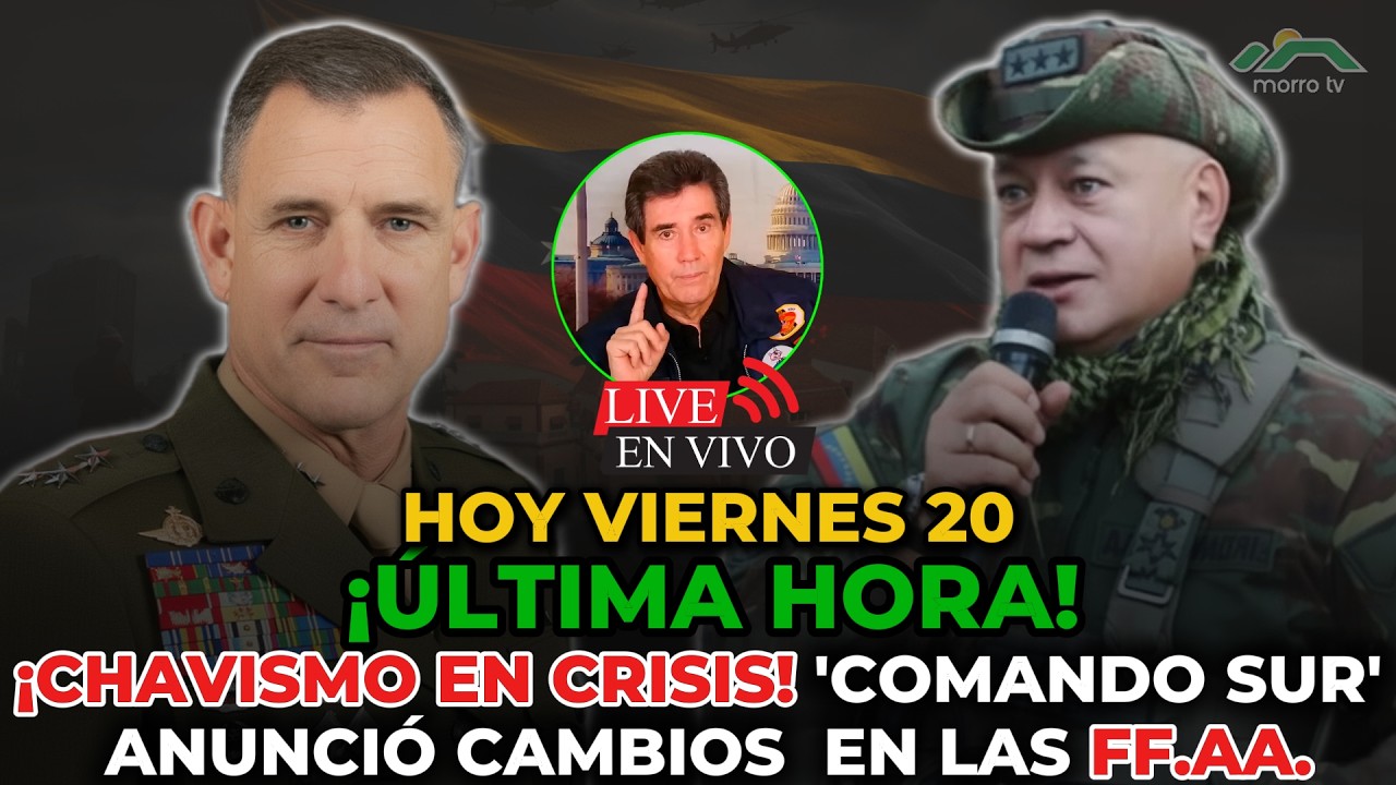 ¡NOTICIAS EN DESARROLLO! CHAVISMO EN CRISIS 'COMANDO SUR' ANUNCIÓ CAMBIOS  EN LAS FF.AA.
